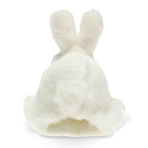 White Bunny Rabbit Puppet showing soft white fur and ears, perfect for cuddling and imaginative play for ages 3 and up.