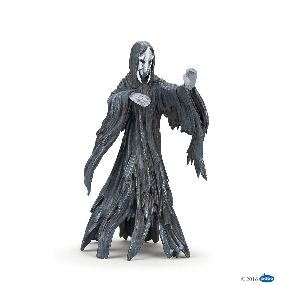 Spectre figure with flowing dark cloak and mask, part of fantasy world figures for ages 5 and up.