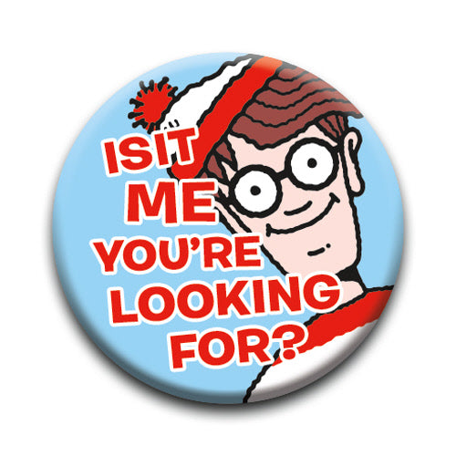 Waldo Is It Me? Button