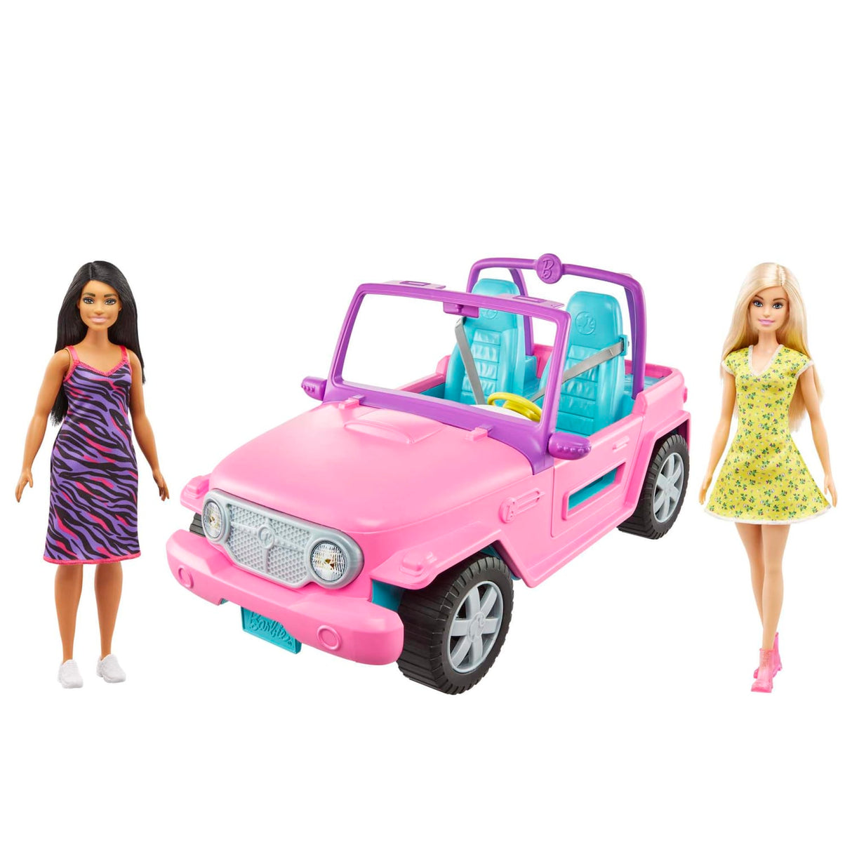 Barbie Car with Dolls