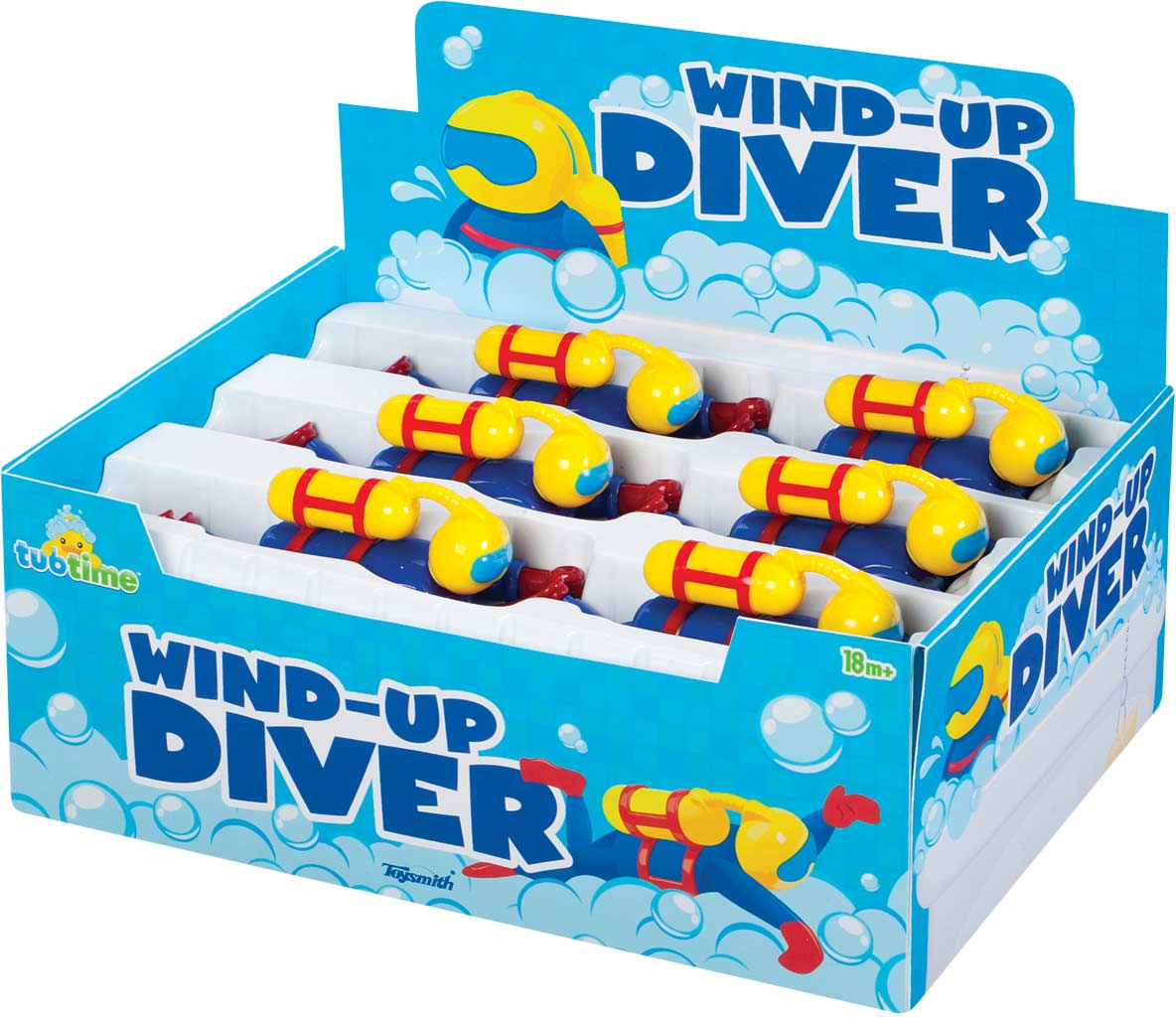 Wind-Up Scuba Diver