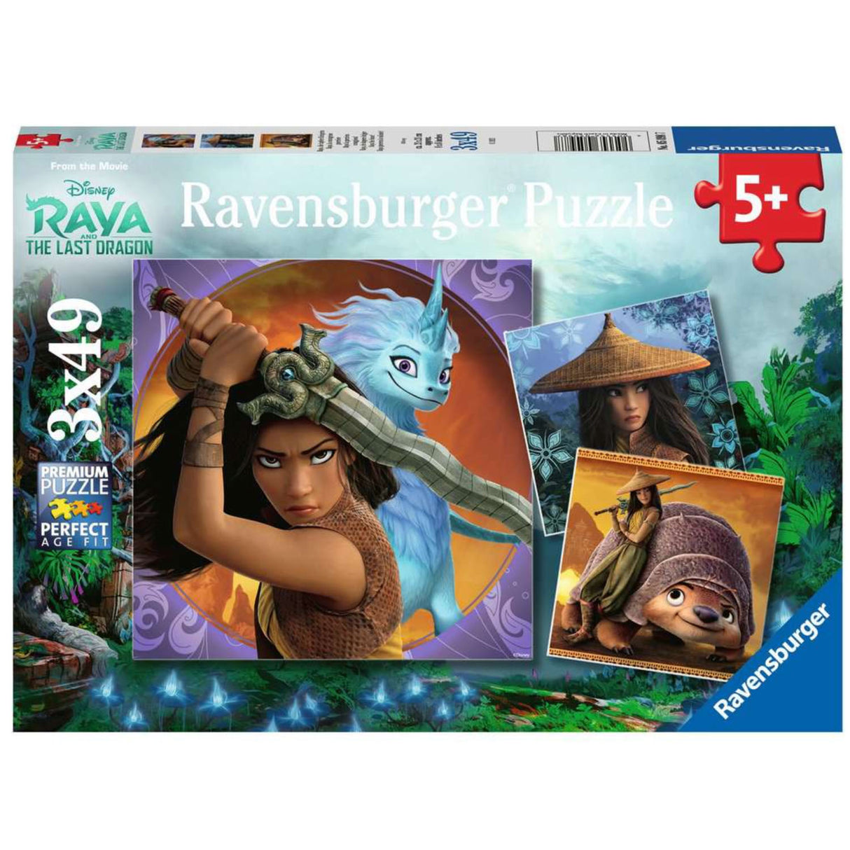 49pc Raya & the Last Dragon Puzzles
