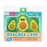 Avocado Love Erasers