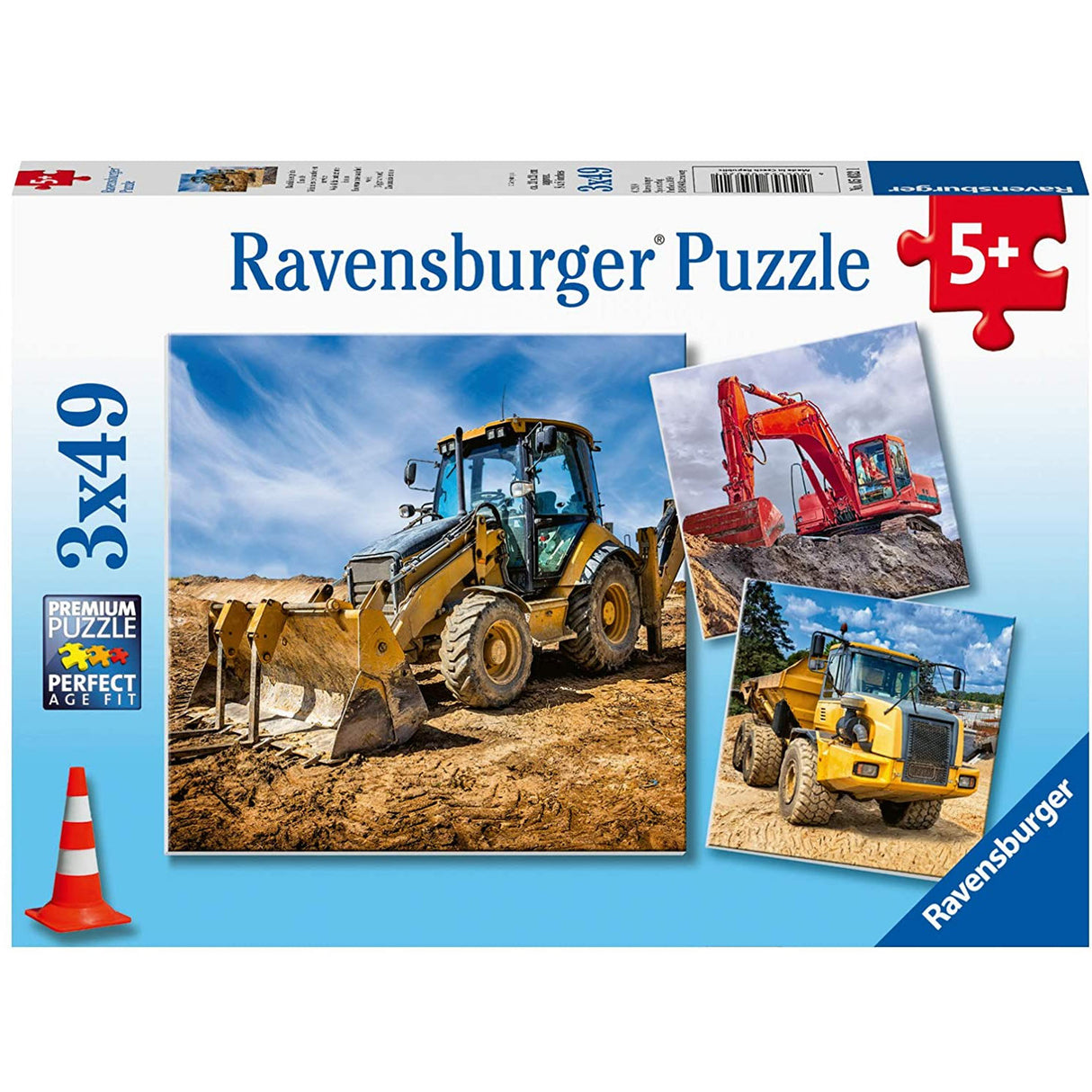 49pc Diggers at Work Puzzles