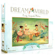 60pc Mermaid Tea Party Puzzle featuring mermaids at an underwater tea party with a linen finish, 19x13 inches.