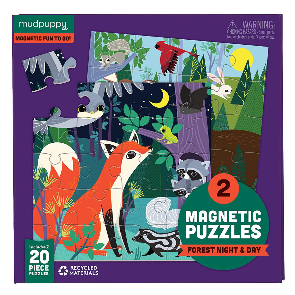 20pc Forest Magnetic Puzzle