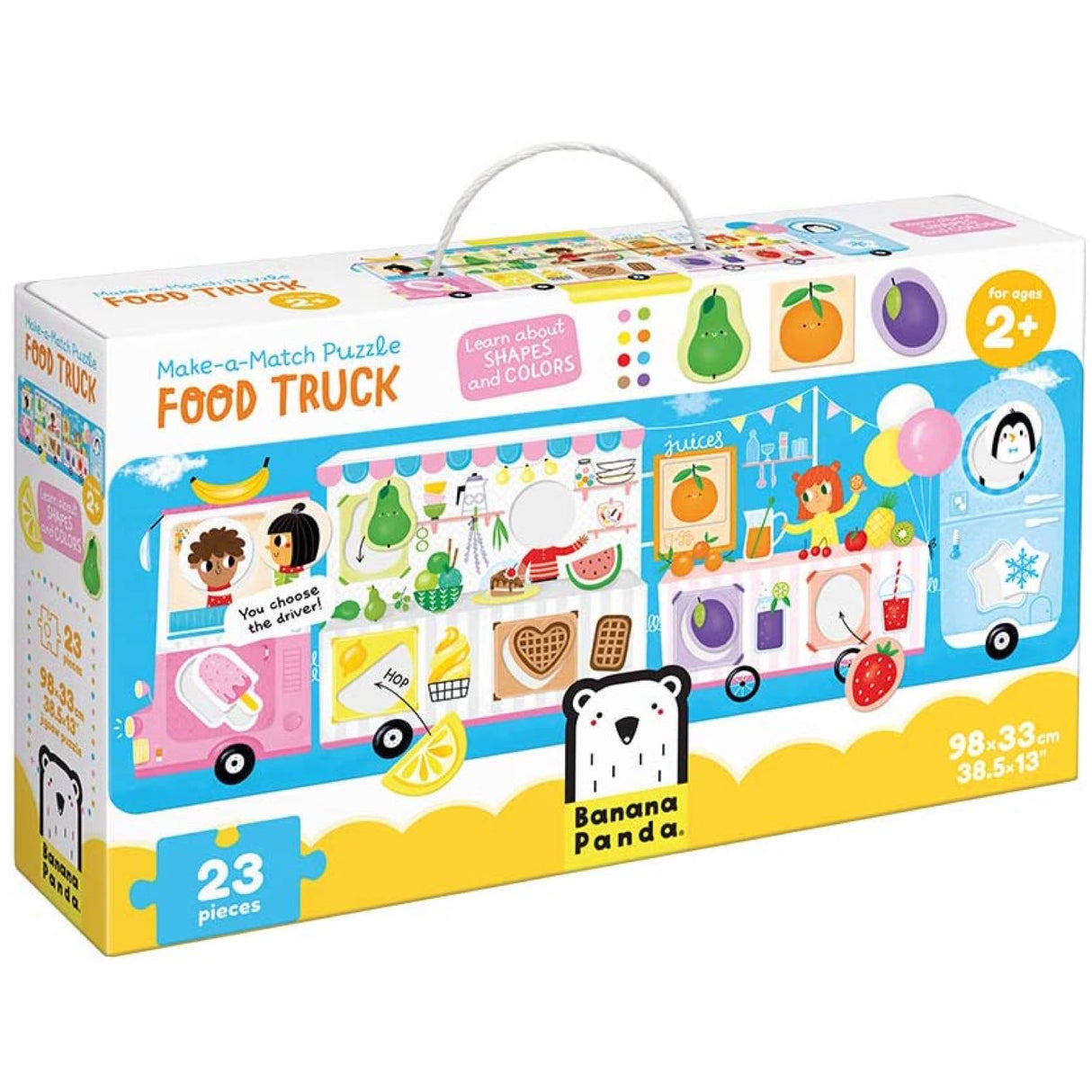 23pc Food Truck Match Puzzle