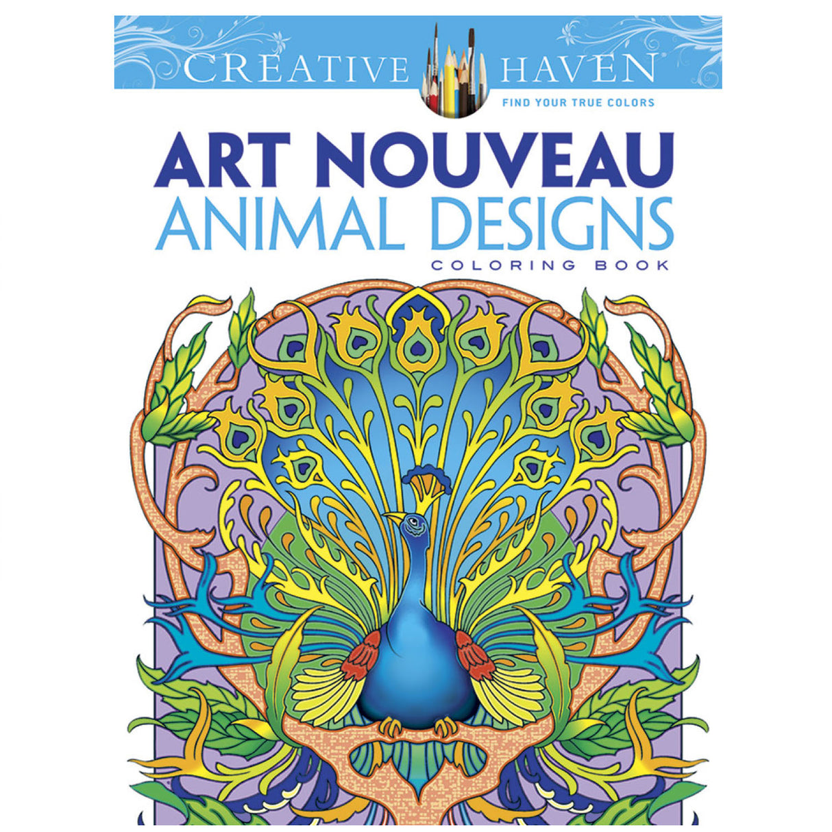 Art Nouveau Animals Coloring Book