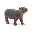 Cute and detailed Hippo Calf figurine standing, perfect pocket-sized collectible for ages 5 and up.