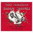 Cover of Mike Mulligan and His Steam Shovel showing the steam shovel breaking through a red background with vintage illustration style.