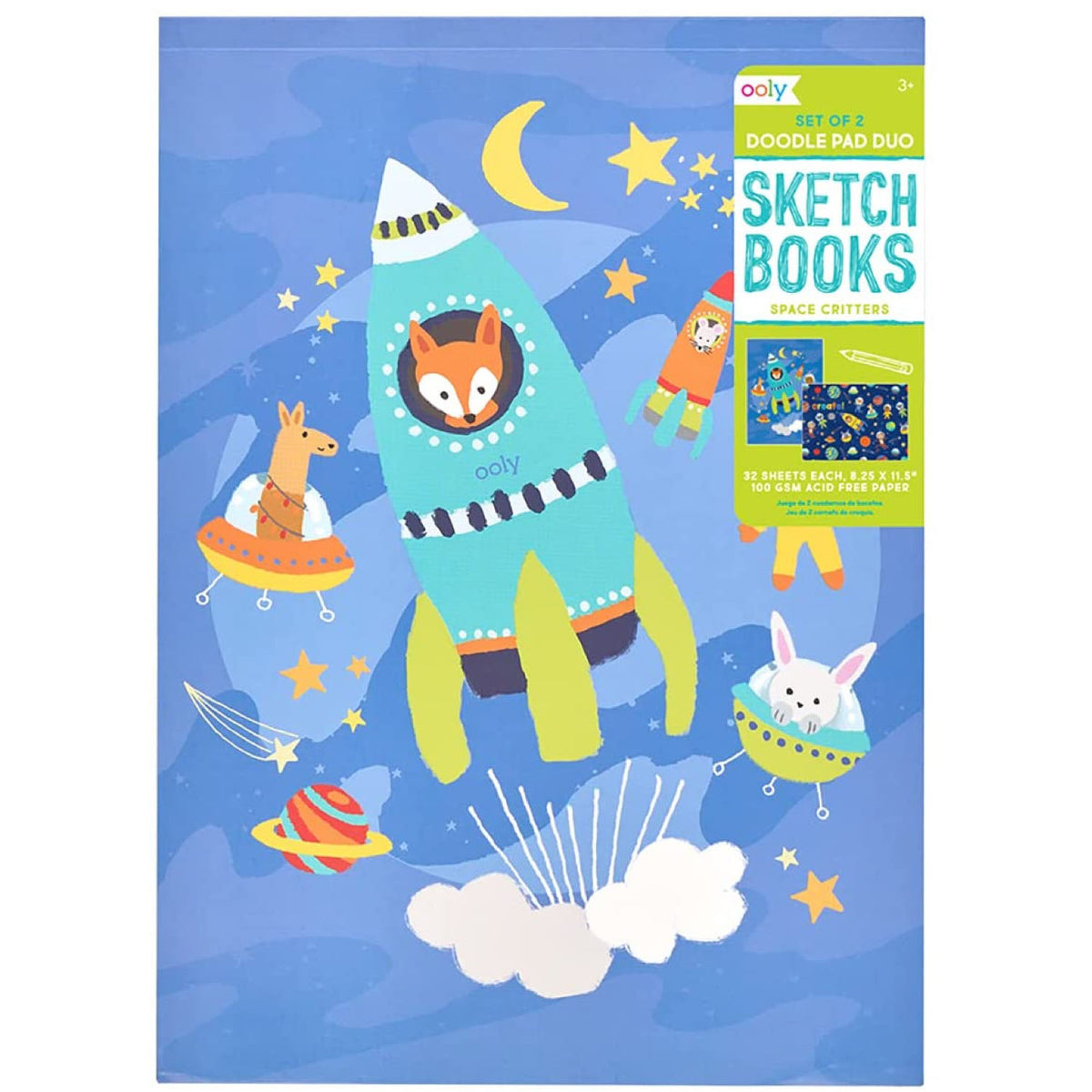 Doodle Pad Duo Sketchbooks: Friendly Fish - Set of 2