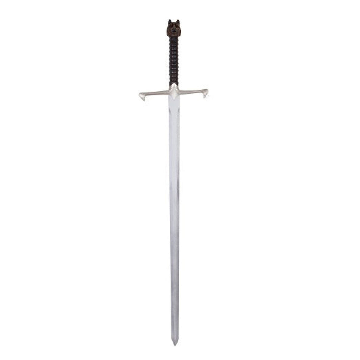 Wolf Sword with a wolf head handle and long blade, perfect for imaginative play and adventure for ages 3 and up.