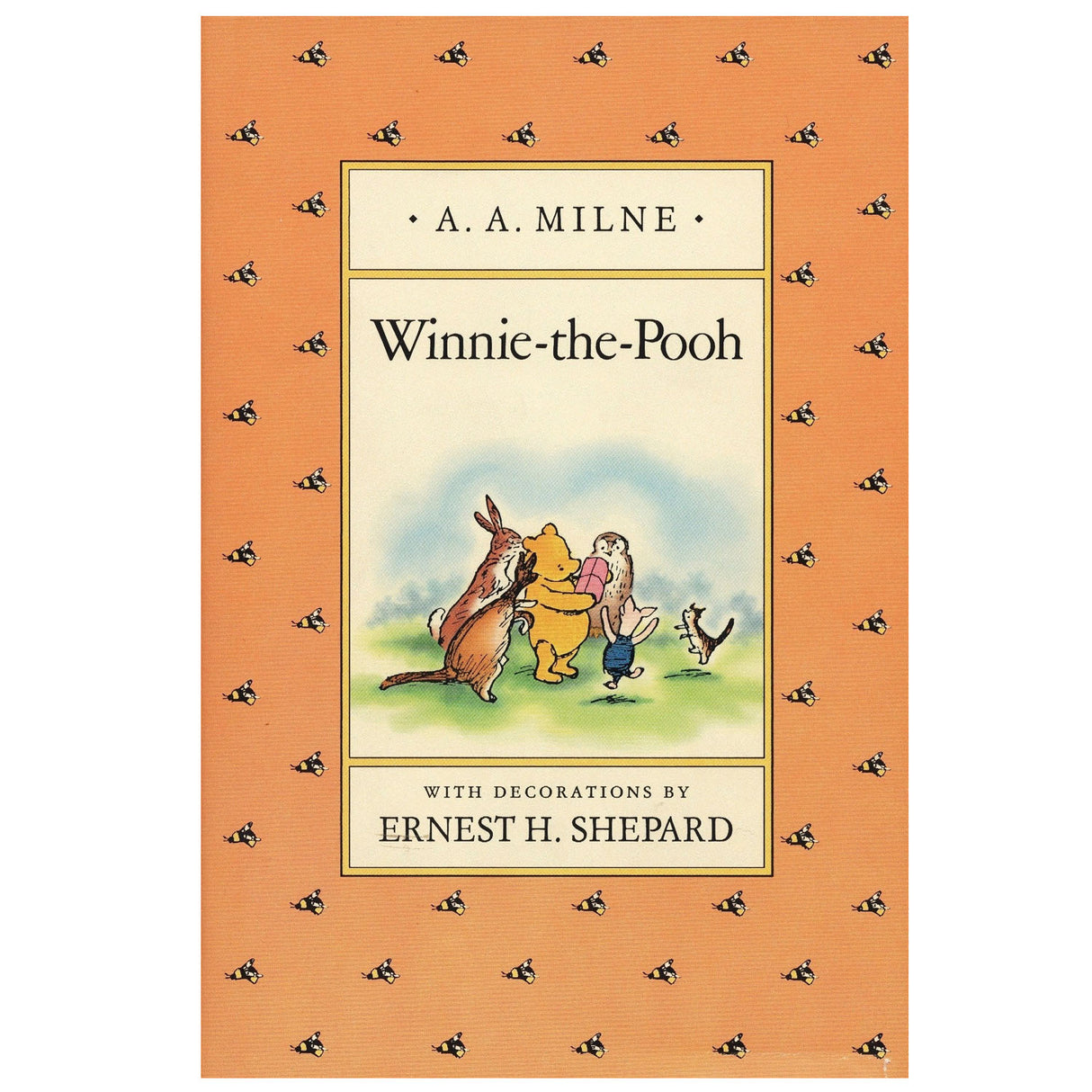 Winnie the Pooh Original Edition book cover by A.A. Milne with beloved characters and Ernest H. Shepard illustrations.