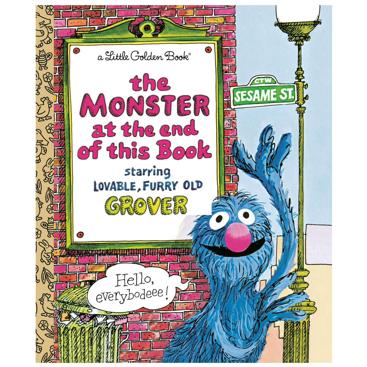 Little Golden Book: The Monster at the End of the Book