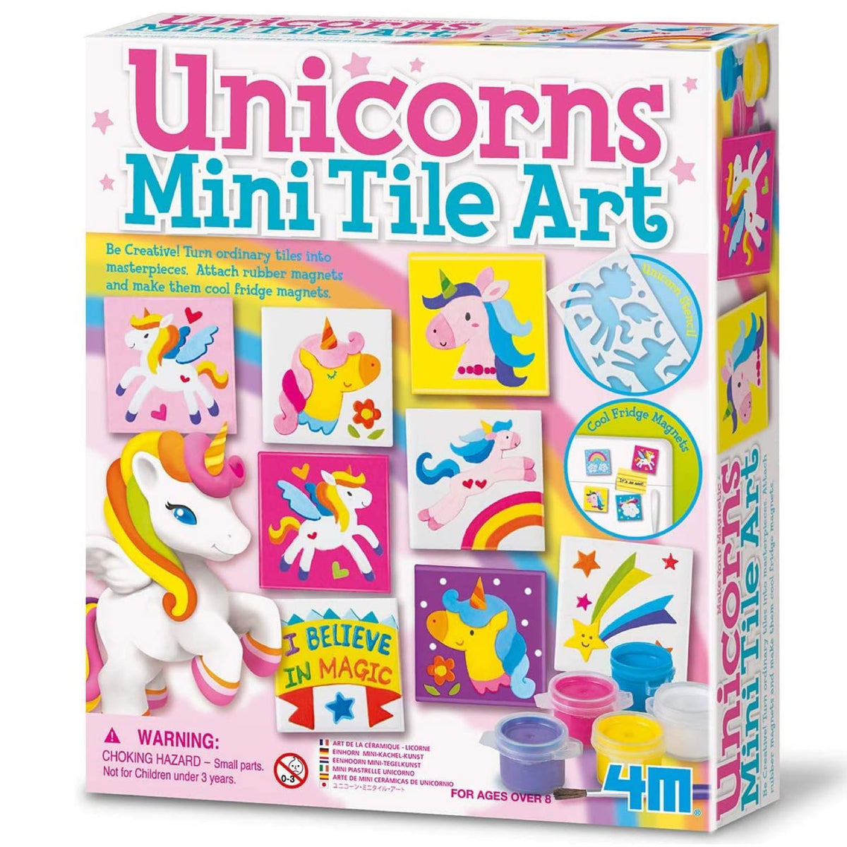 Unicorn Mini Tile Art – Treehouse Toys