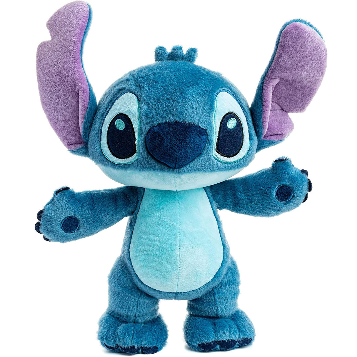 Stitch plush stuffed toy with large ears and soft blue fur, a cuddly and collectible kids' companion.
