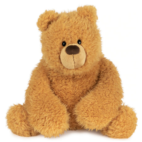 Teddy Bear Growler is a 15” soft plush brown teddy with squishy paws and a friendly, huggable design.