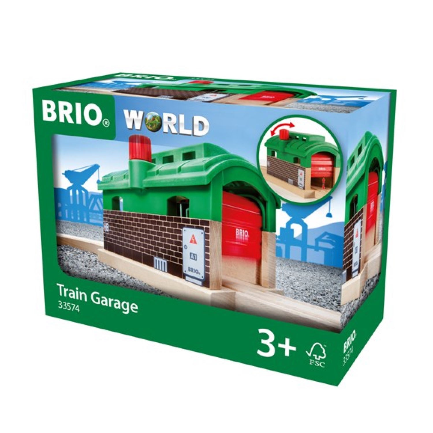 Train Garage – Treehouse Toys