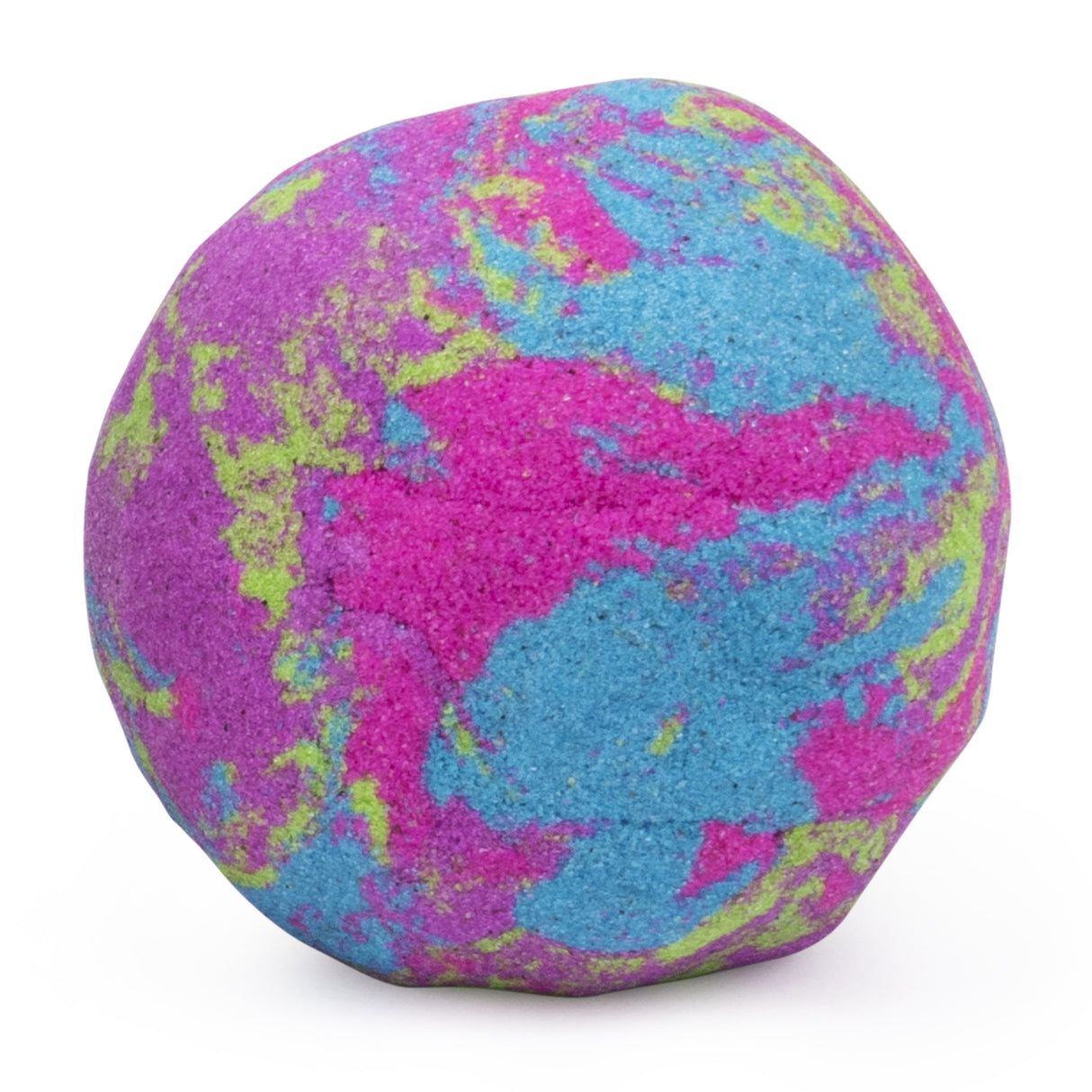 Kinetic Sand Rainbow Unicorn moldable sand ball with vibrant blue, pink, purple, and green colors for creative play.