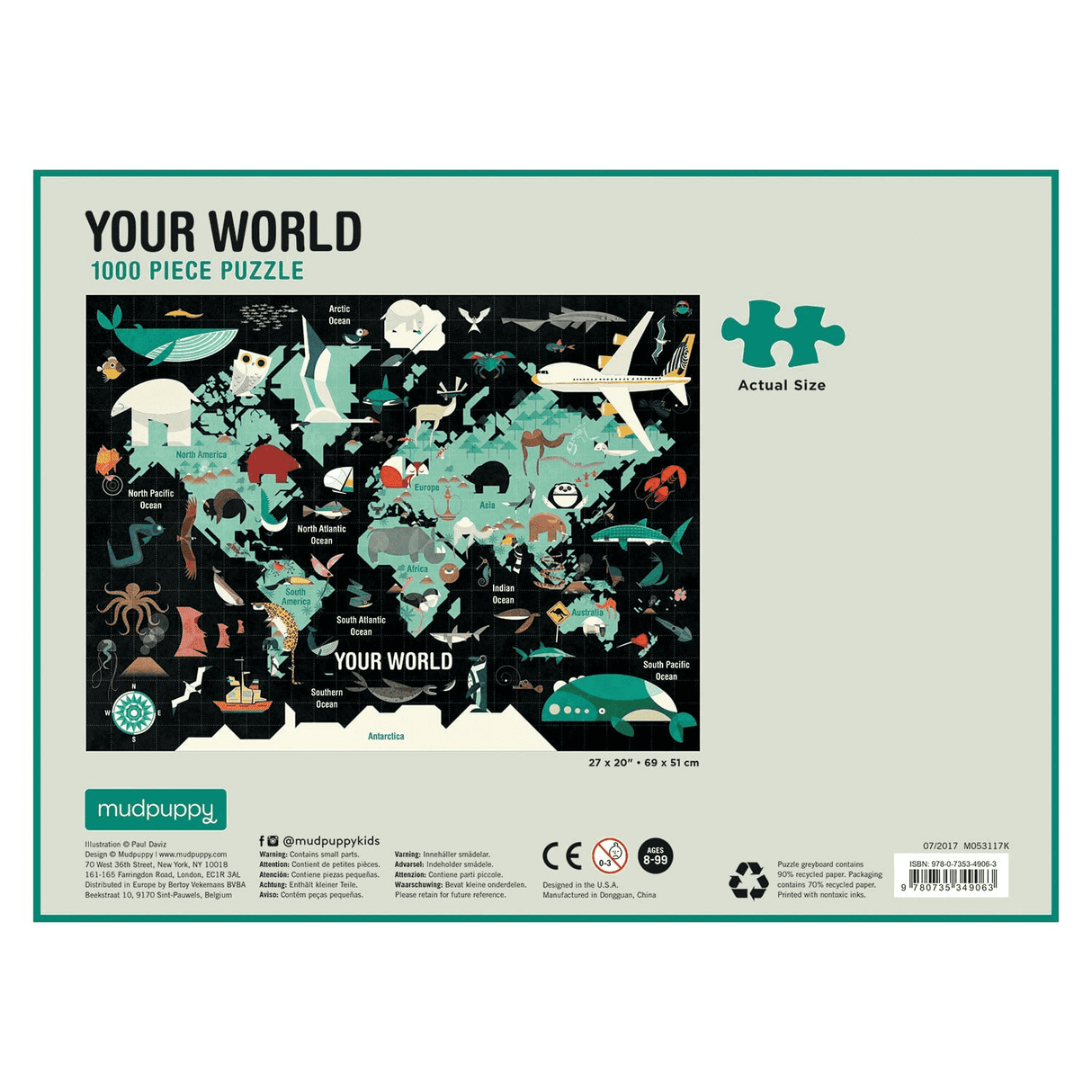 1000pc Your World Puzzle