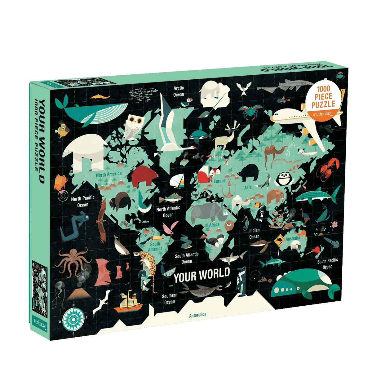 1000pc Your World Puzzle – Treehouse Toys