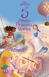 Yoto | 5 Minute Princess Stories cover featuring Disney princesses Moana, Belle, Rapunzel, and Mulan in a colorful scene.