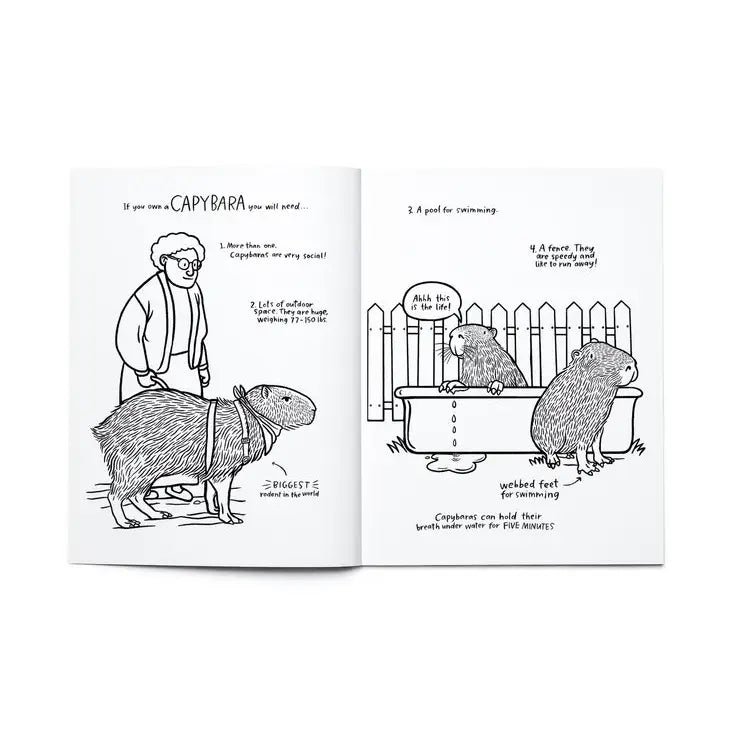 Pets From Around the World Coloring and Activity Book