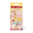 Triple Bunk Beds toy set package with three colorful bunk levels and animal figures
