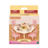 Sweets Party Set miniature tea party with sweets table chairs and accessories