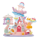 Baby Mermaid Castle colorful underwater playset with mermaids sea creatures and a pink castle