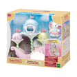 Floral Fantasy Skyship displayed in colorful packaging with pastel floral airships and a white bunny figure
