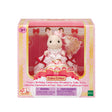 40th Anniversary Limited Edition Happy Birthday Freya Calico Critters rabbit figure in strawberry cake dress packaging