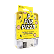 P is for Pizza Travel Tin yellow letter game for children