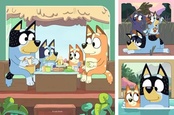 49pc Bluey Adventure Puzzles
