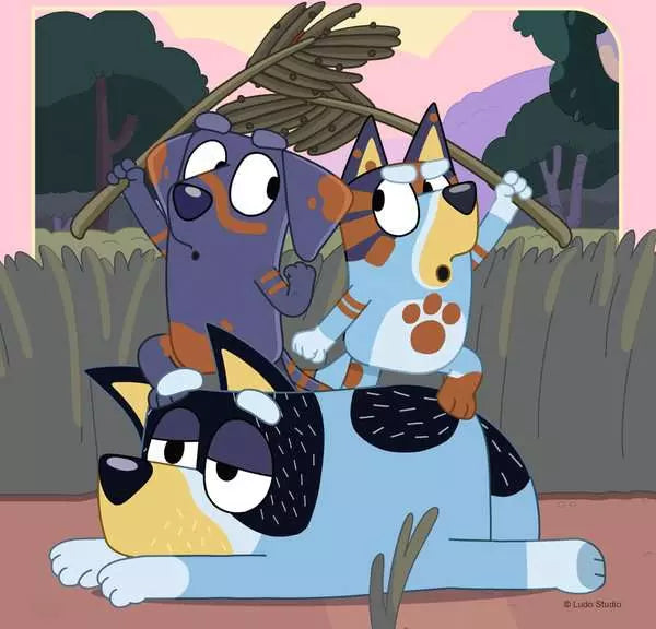 49pc Bluey Adventure Puzzles