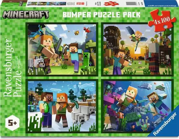100pc Minecraft Puzzles