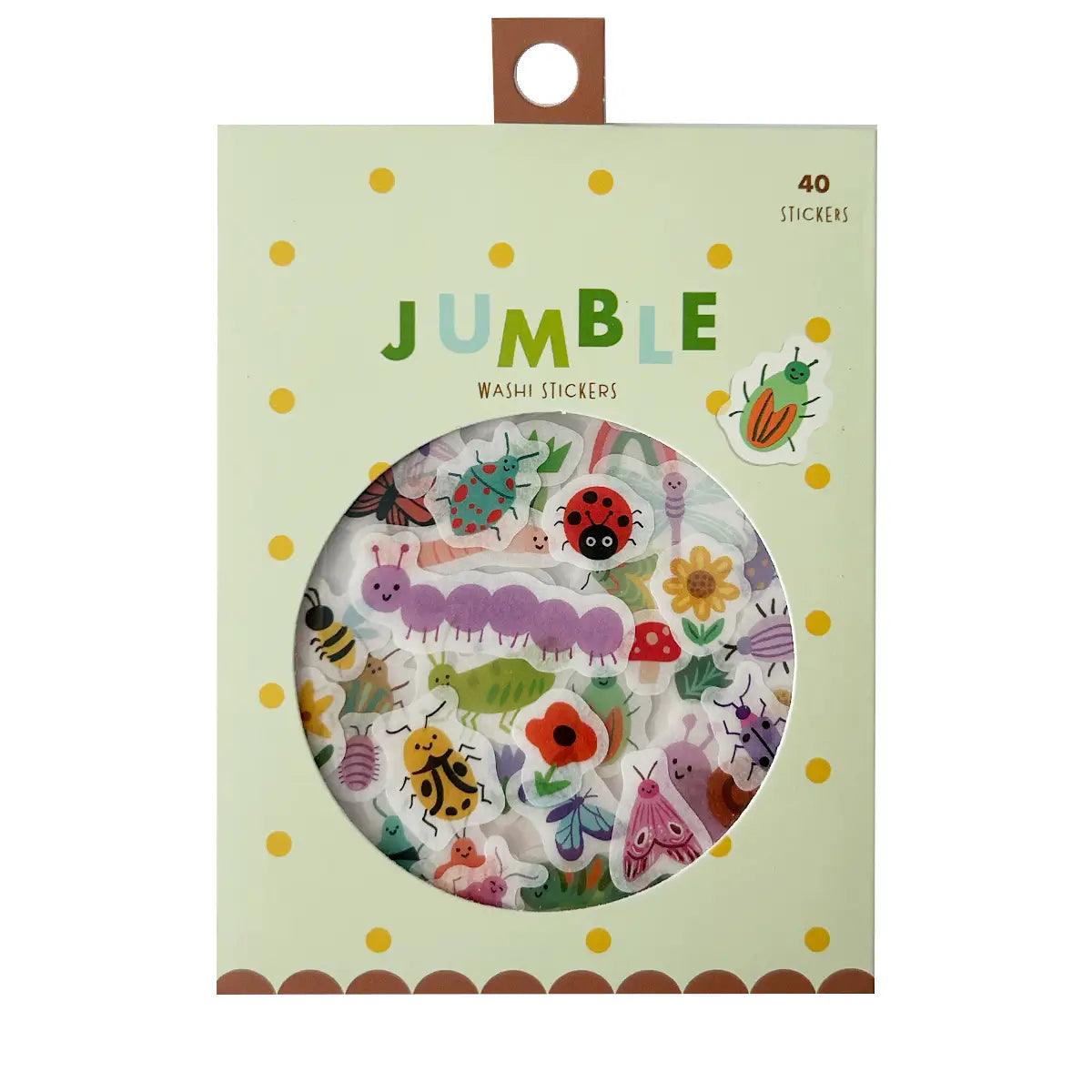 Jumble Washi Stickers | Bugs