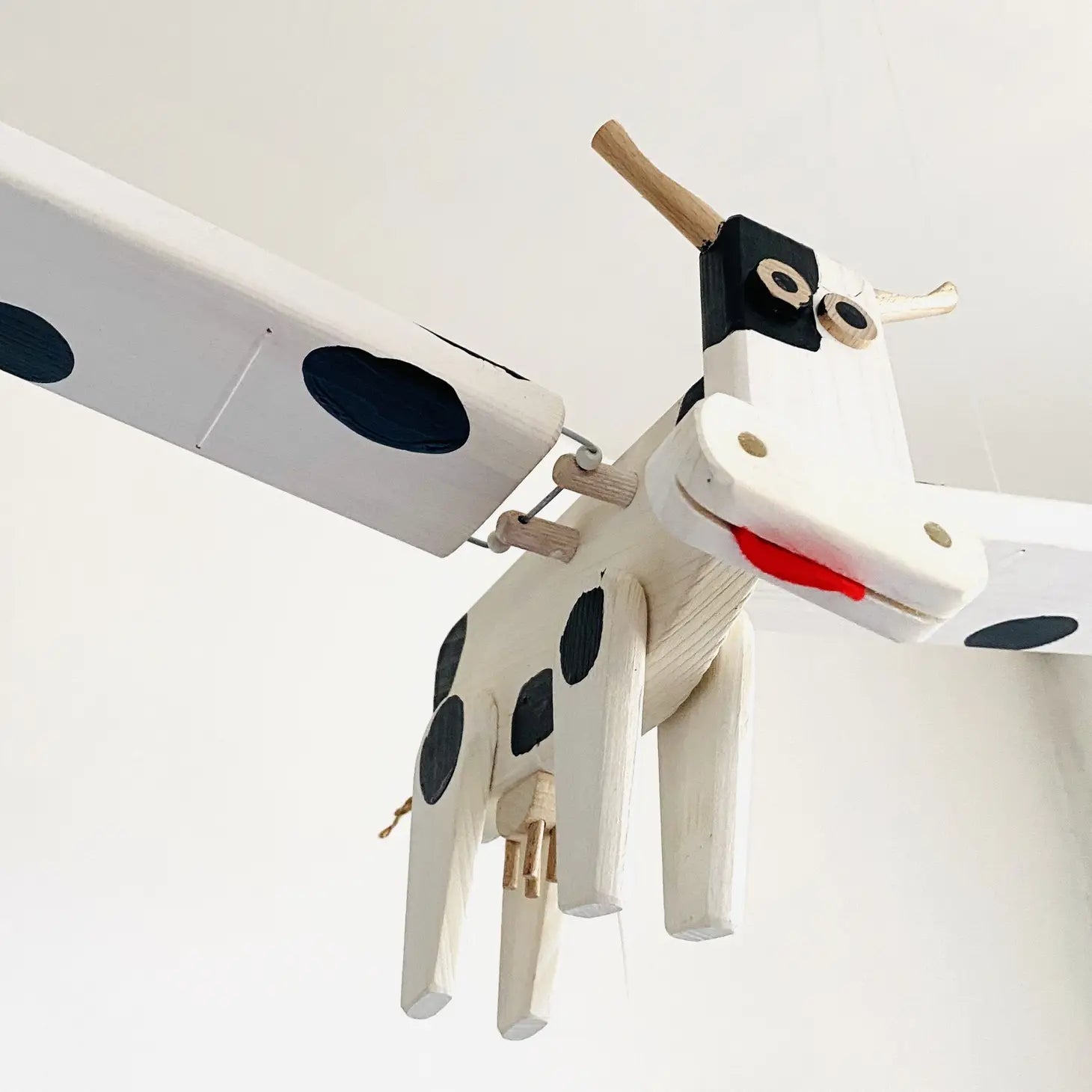 Flying cow deals toy
