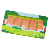 Sticky Notes | Sleepy Bear featuring five adorable bear shaped notes in a colorful woodland case