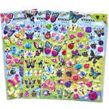 Butterfly Puffy Stickers
