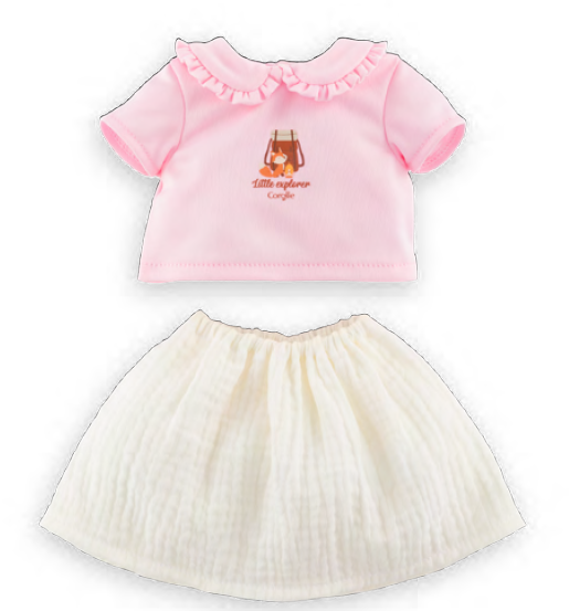 12in Little Explorer T-Shirt & Skirt