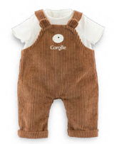 12in Little Explorer Bear Overalls