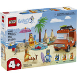 Bluey Bluey's Beach & Family Car Trip