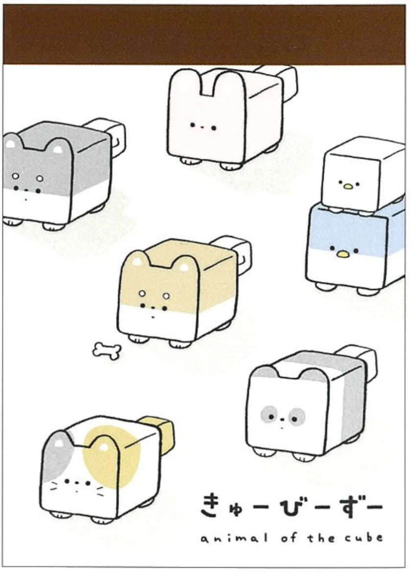 Mini Notepad | Cube Pets