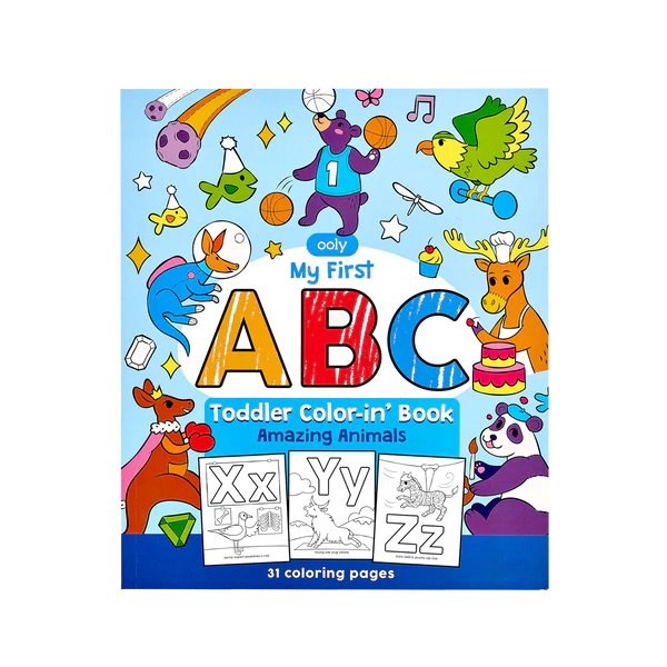 Color-In' Book My First ABC