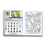 Color by Numbers Mythical Friends Coloring Book