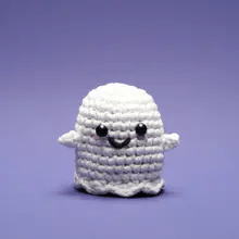 The Woobles Crochet Kit | Snooky the Ghost