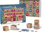 Puzzle Advent Calendar 2026 with numbered doors and jigsaw puzzle pieces