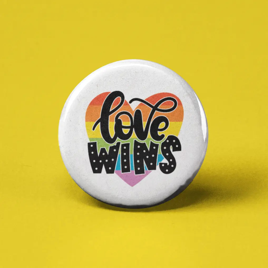 Button | Love Wins