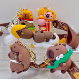 Capybara Kawaii Keychain